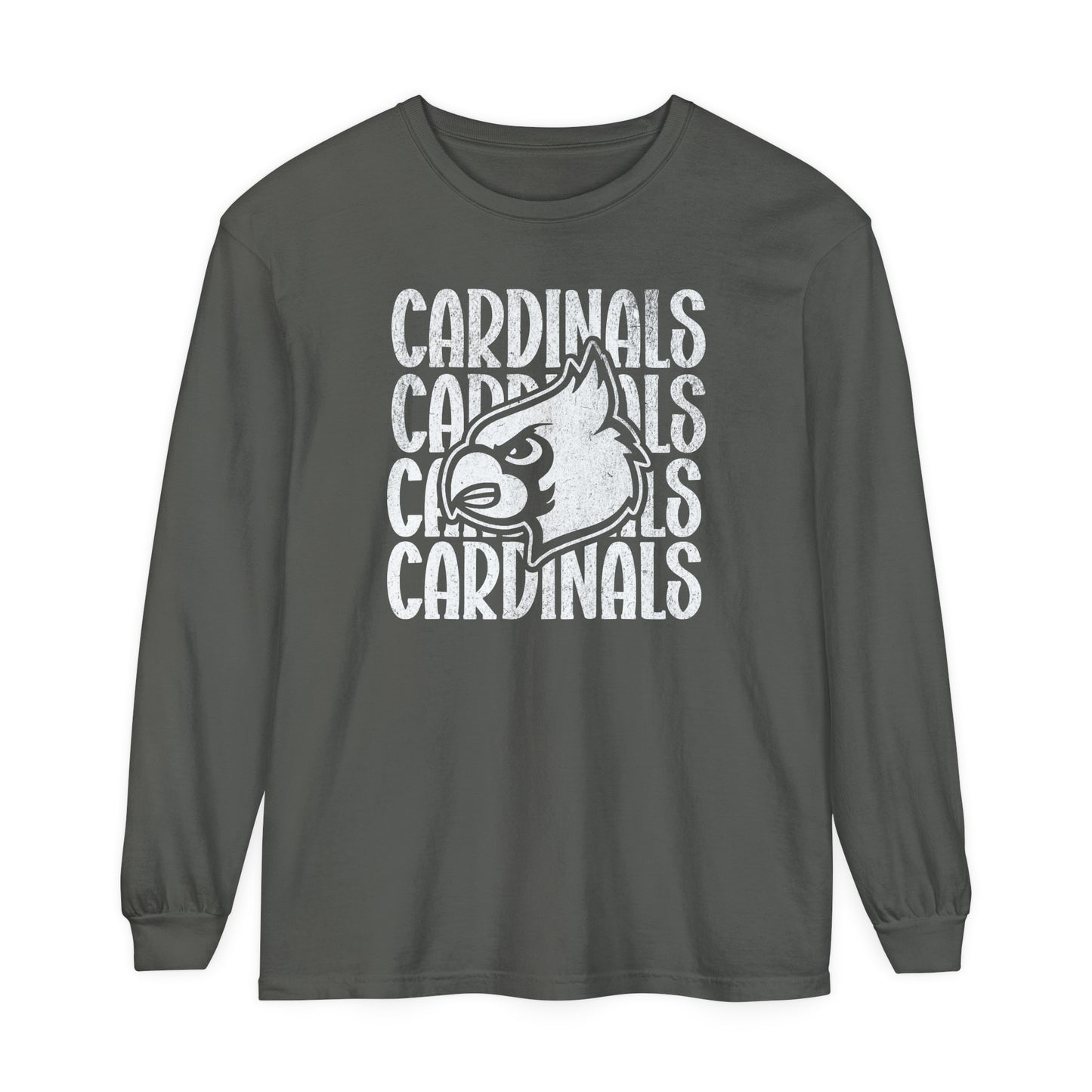 Cardinal 4 - Comfort Colors Long Sleeve T-Shirt