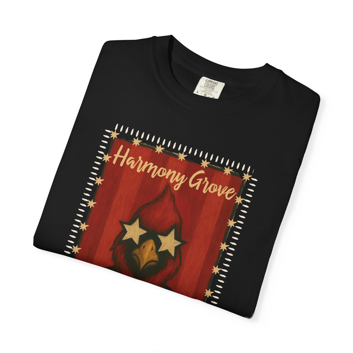 Harmony Grove Cards Painted Cardinal - Comfort Colors T Shirt