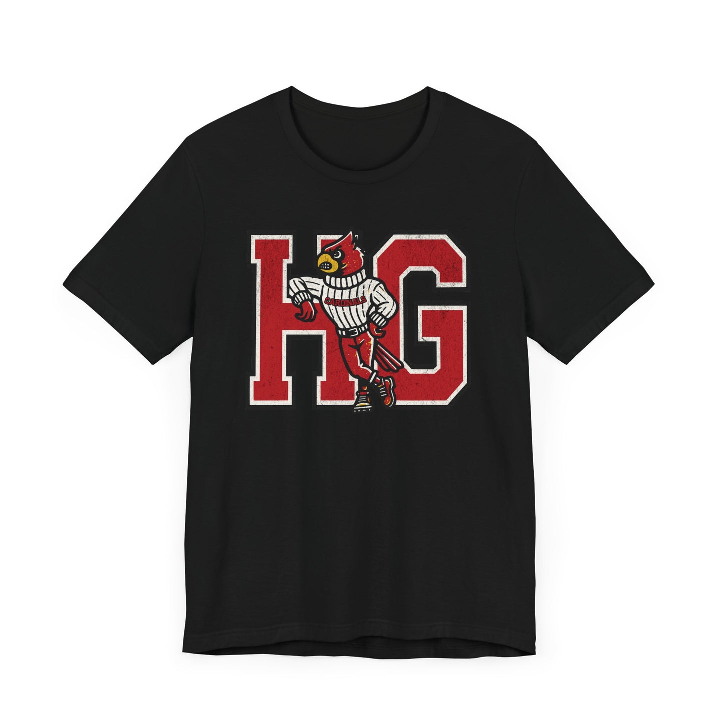Vintage Cardinal HG - Bella + Canvas Short Sleeve Tee