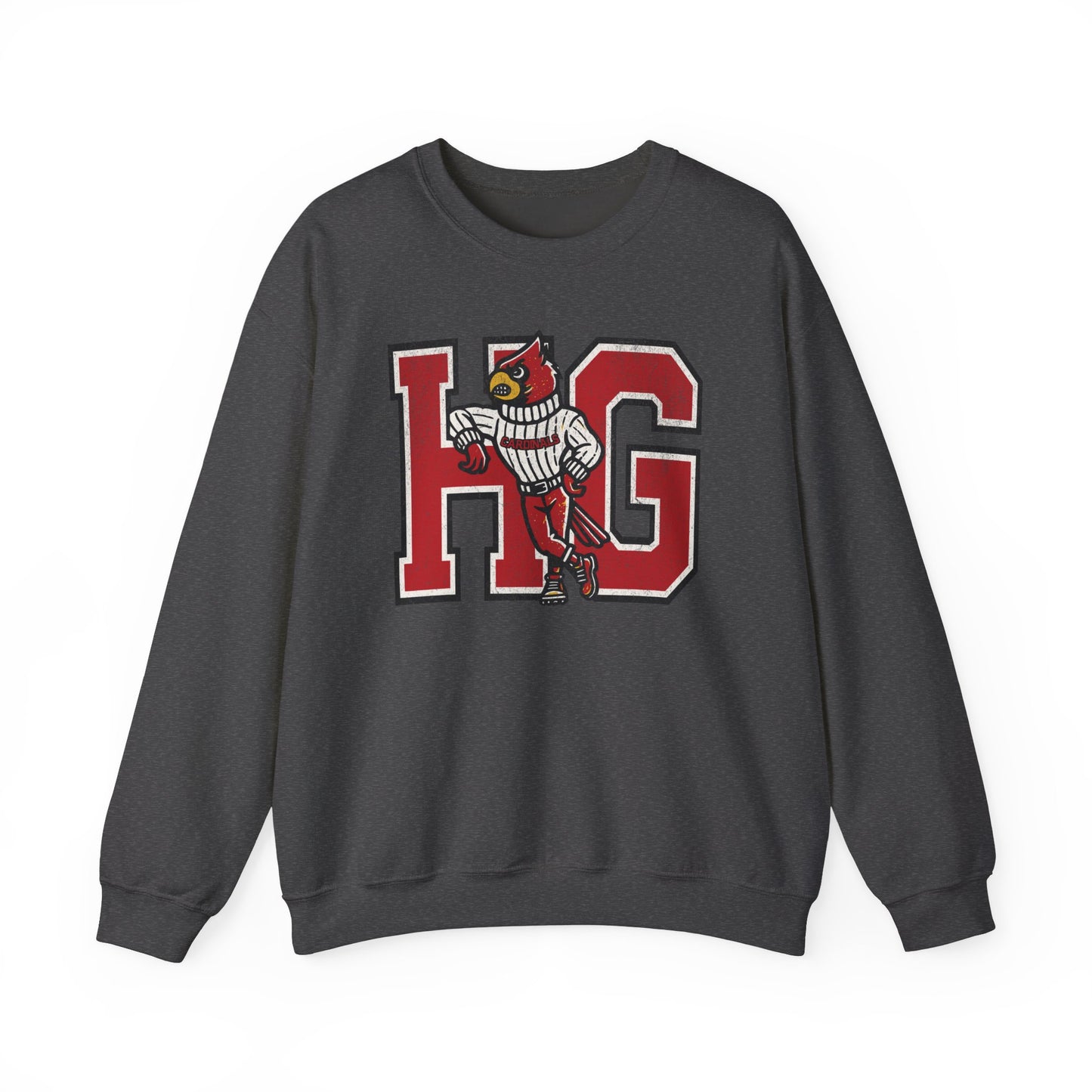 Vintage Cardinal HG - Unisex Heavy Blend™ Crewneck Sweatshirt