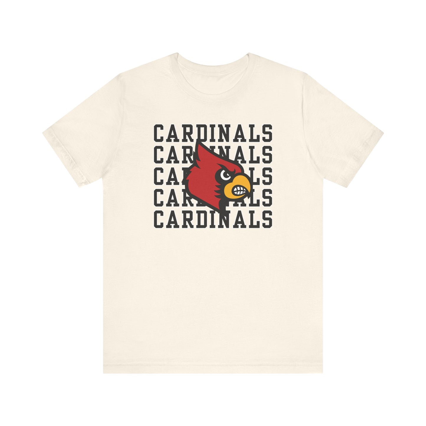 Cardinals, Cardinals - Bella + Canvas Short Sleeve Tee