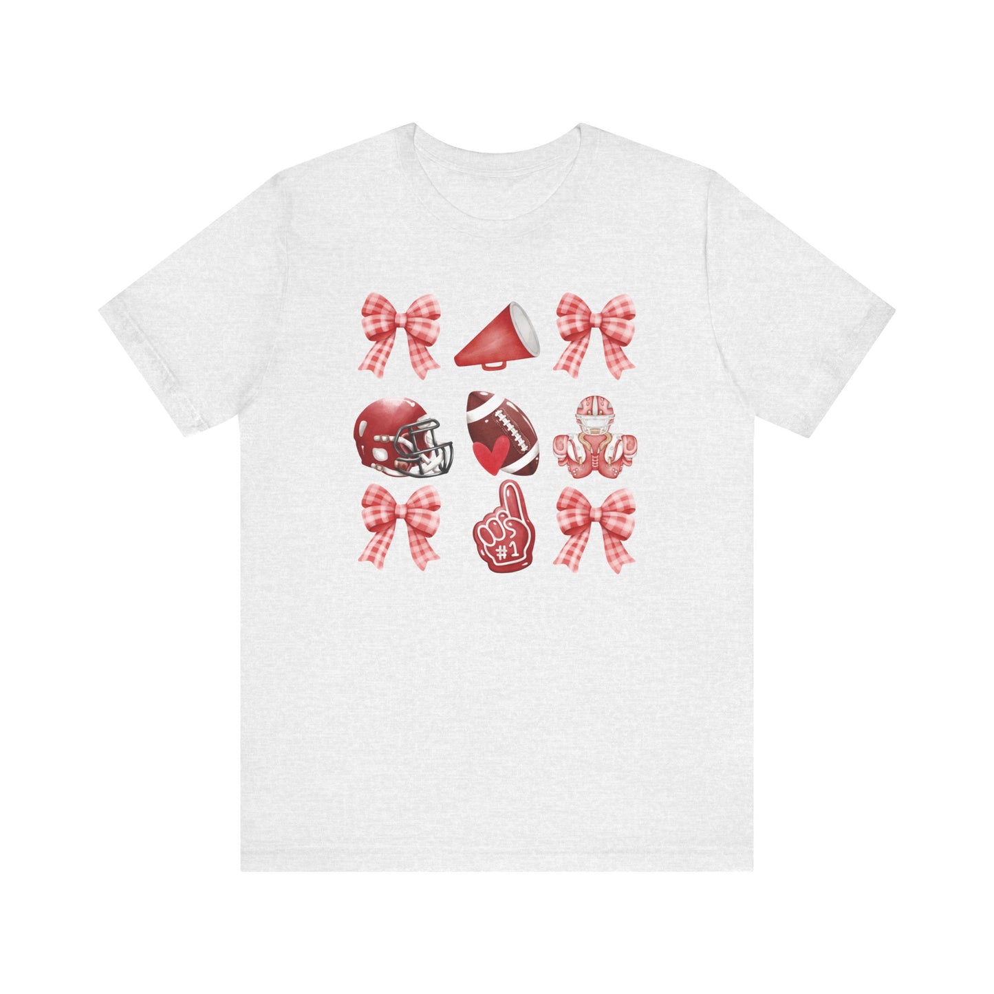 Football Coquette - Bella + Canvas Short Sleeve Tee