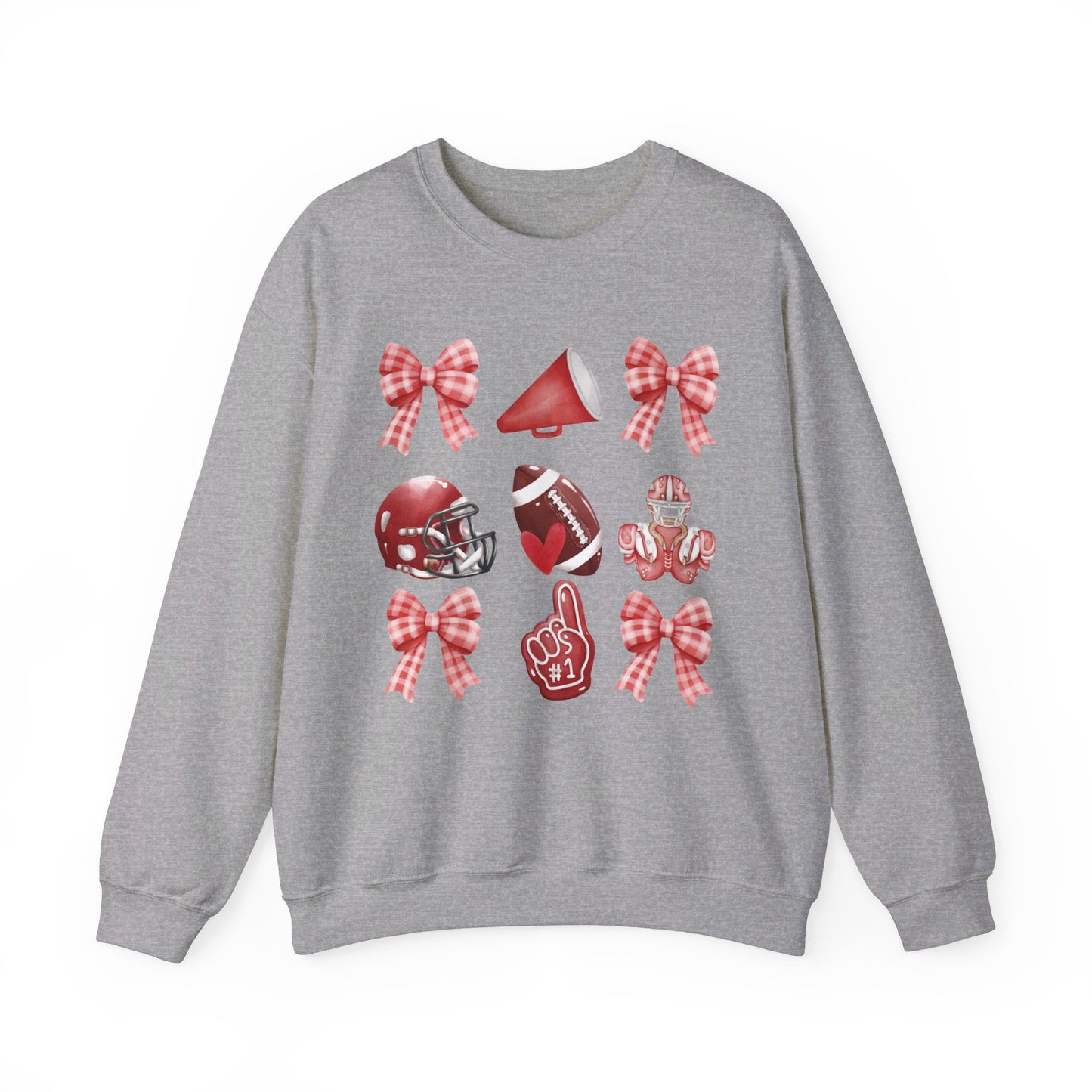 Football Coquette - Unisex Heavy Blend™ Crewneck Sweatshirt
