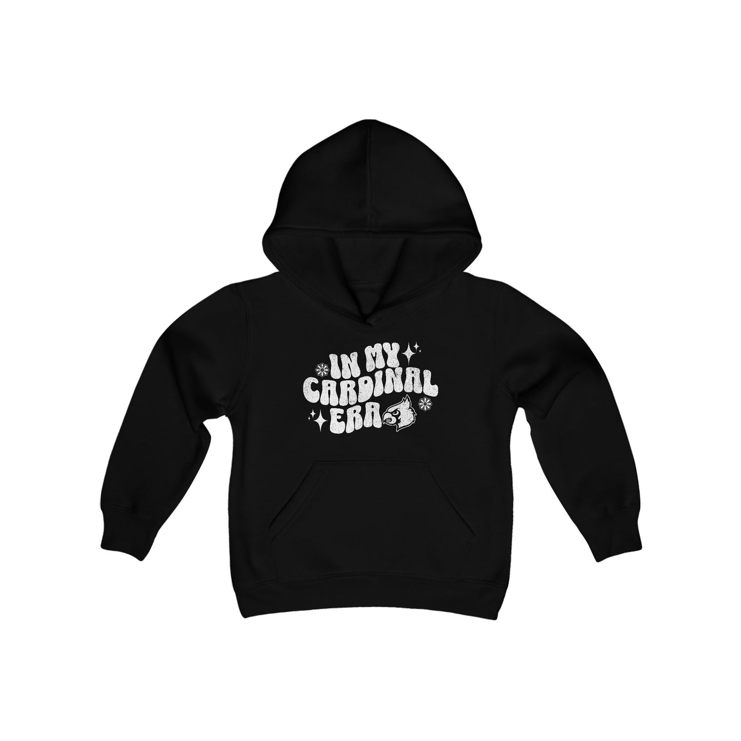 Vintage In My Cardinal Era - Youth Heavy Blend Hooded Sweatshirt