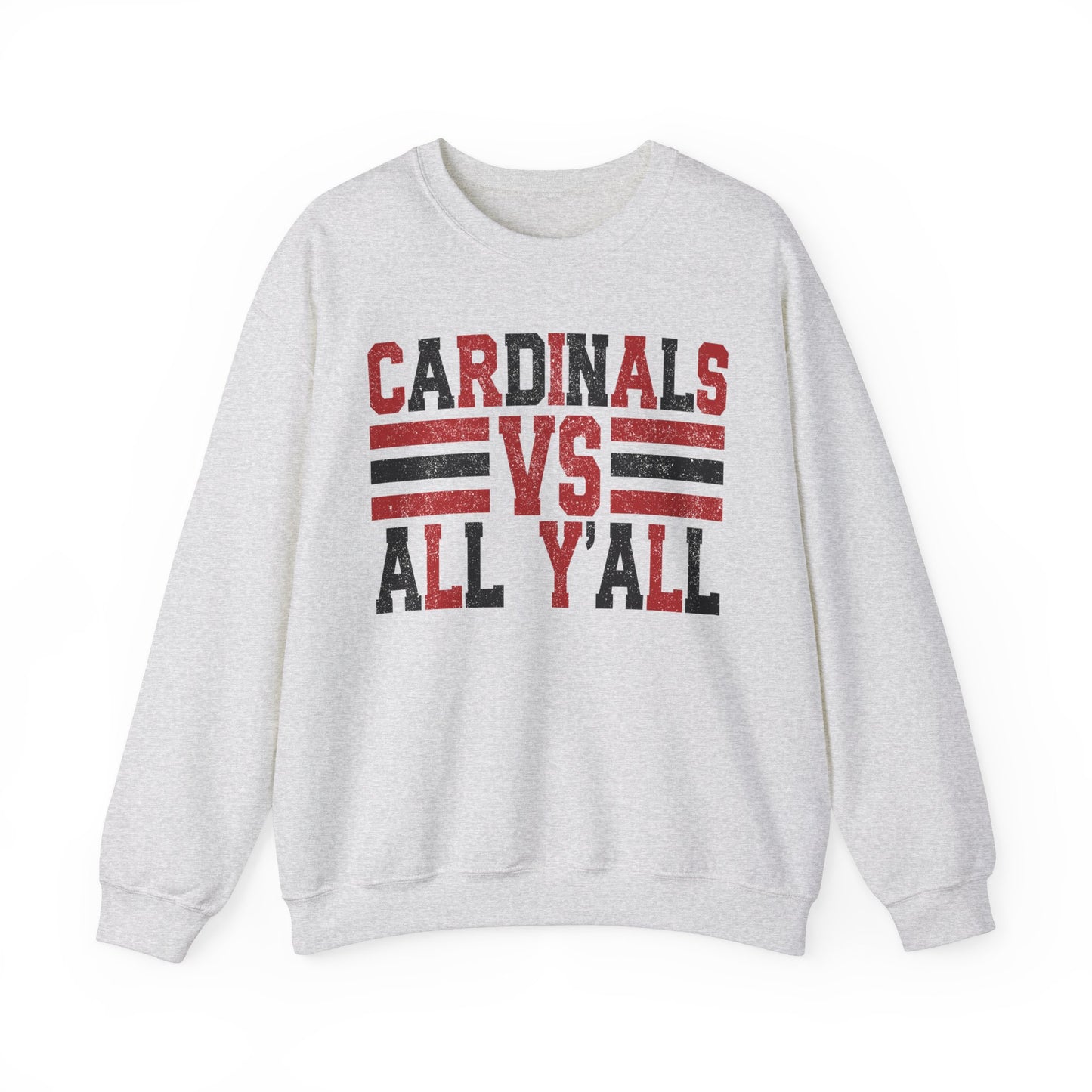 Cardinals VS All Y'all - Unisex Heavy Blend™ Crewneck Sweatshirt