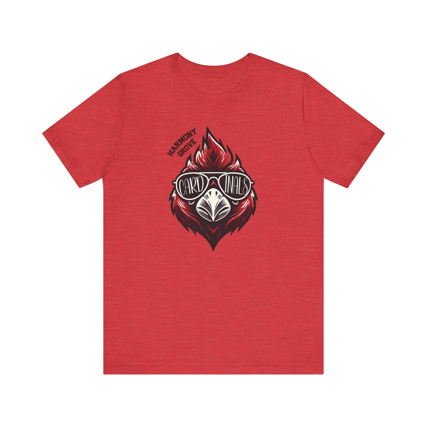 Harmony Grove Cardinals Sunglasses - Bella + Canvas Short Sleeve Tee