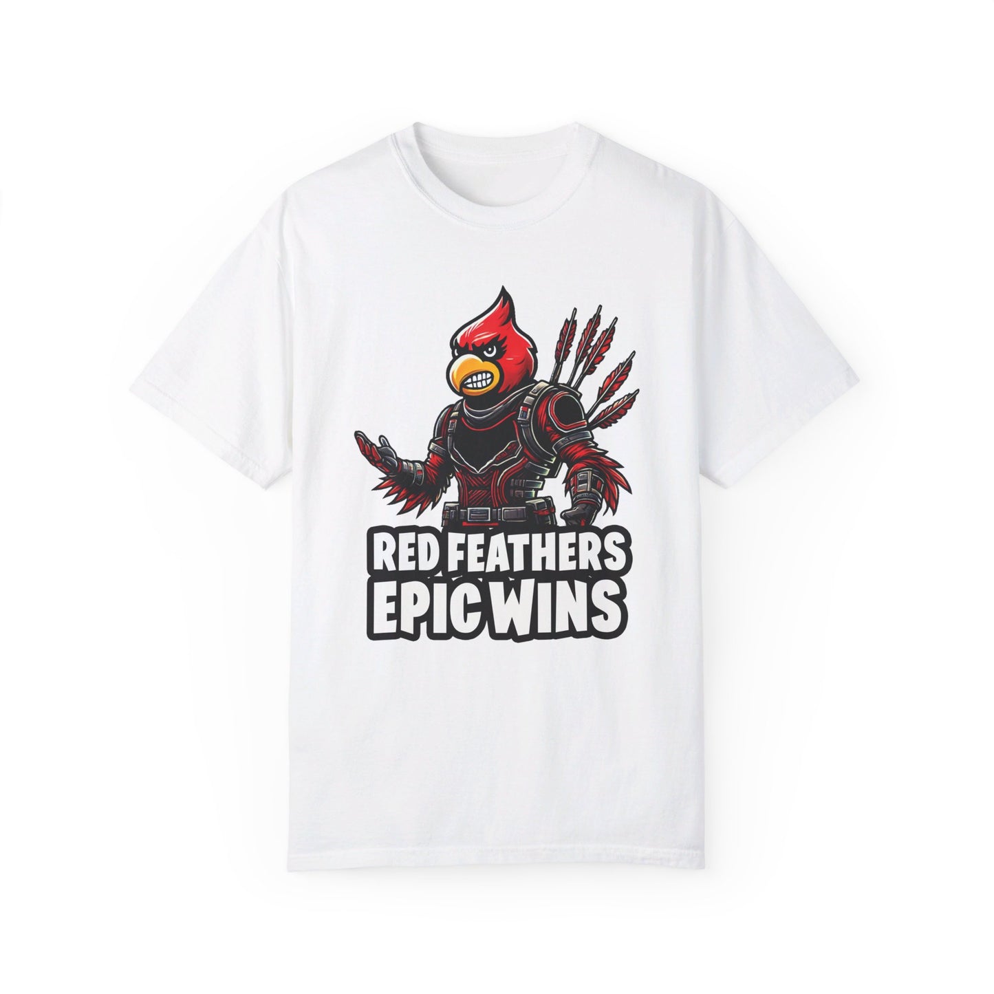 Red Feathers Epic Wins - Comfort Colors T-shirt