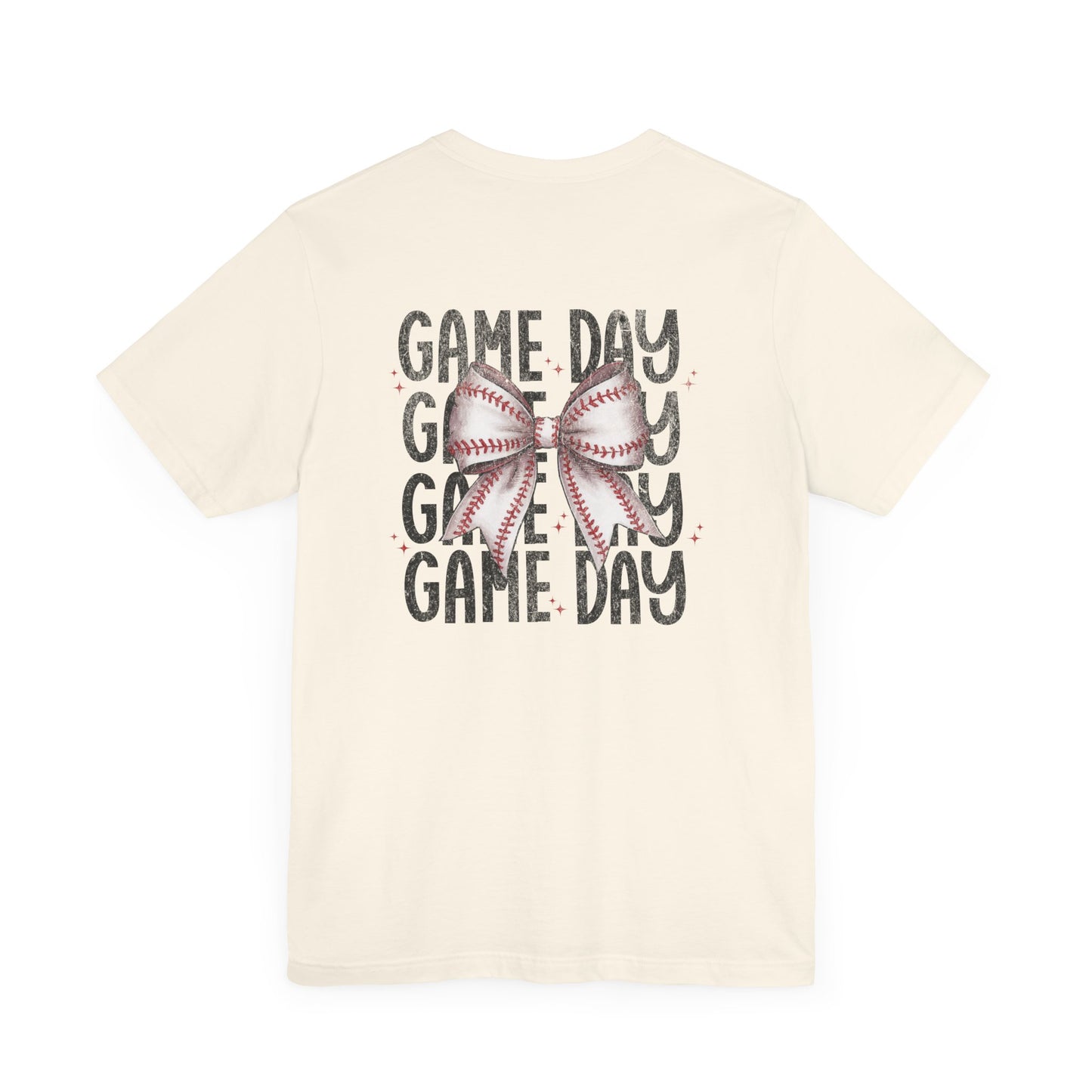 Game Day Baseball Coquette - Bella + Canvas Short Sleeve Tee