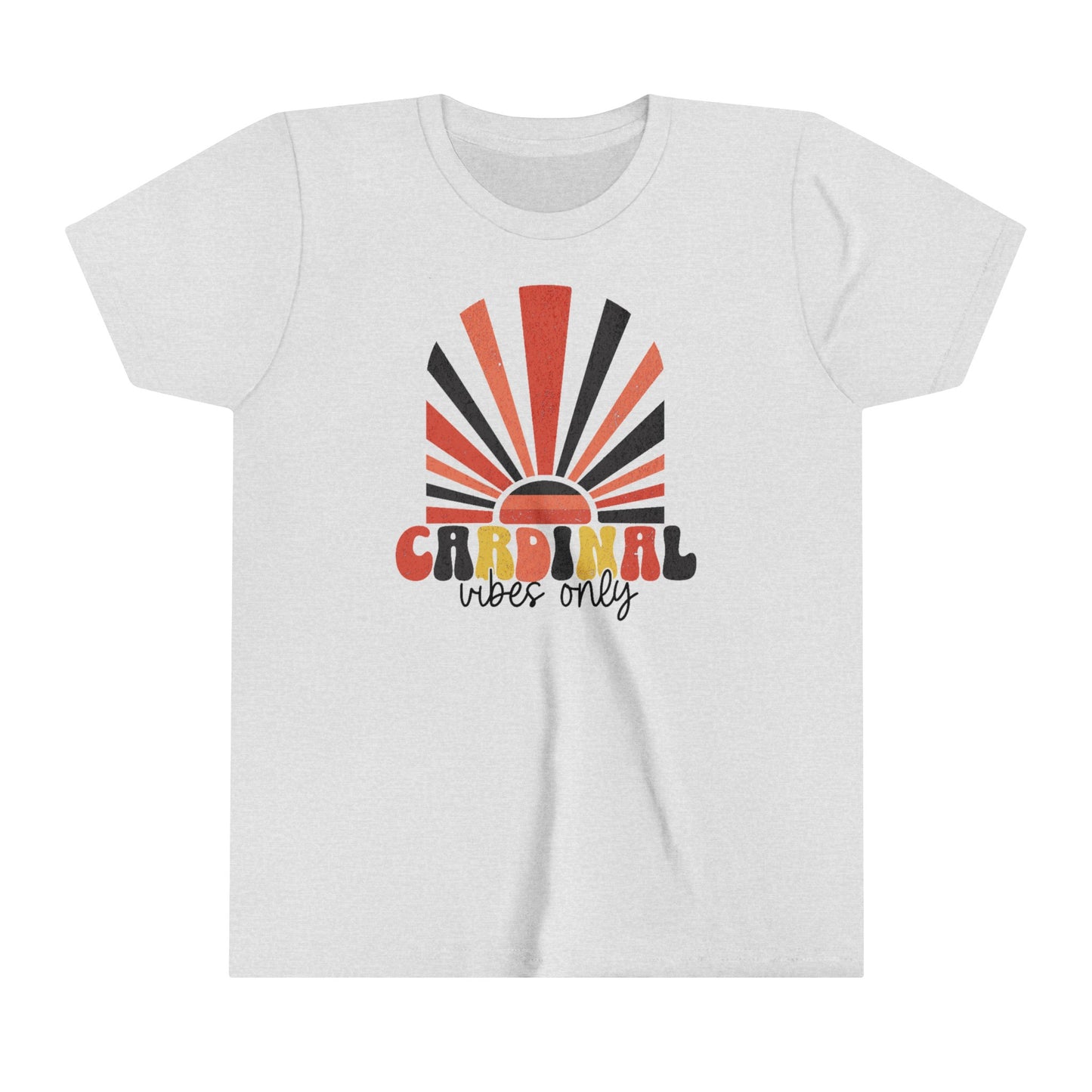 Cardinal Vibes Only - Bella + Canvas Youth Tee