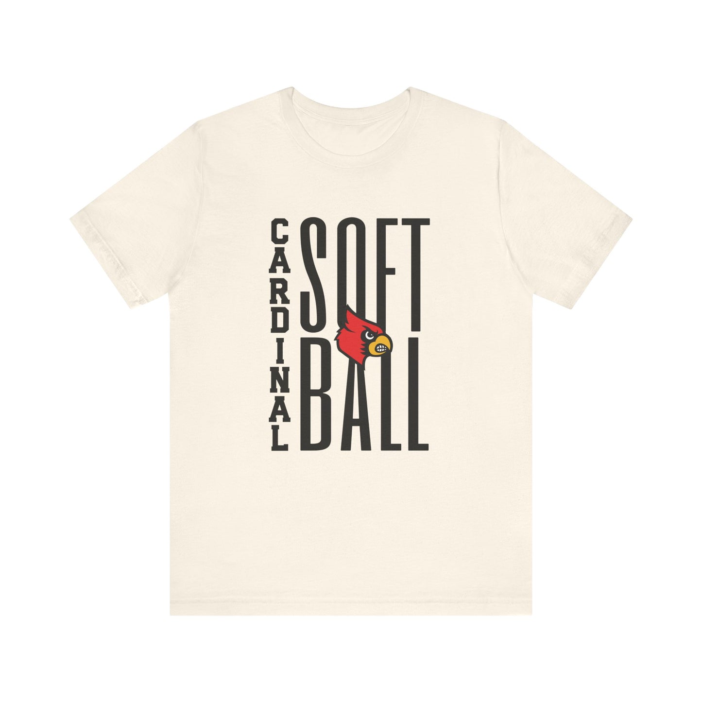 Cardinal Softball - Bella + Canvas Short Sleeve Tee