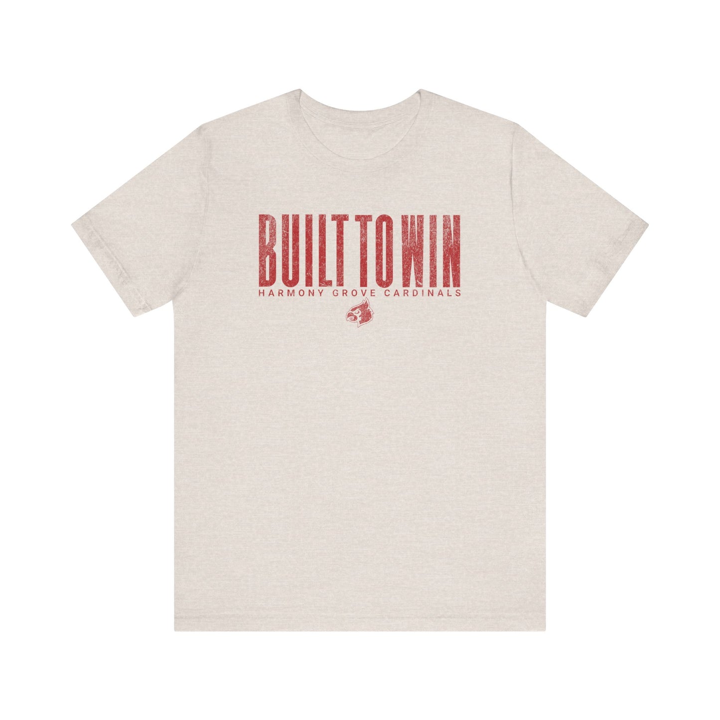 Vintage Built to Win - Bella + Canvas Short Sleeve Tee