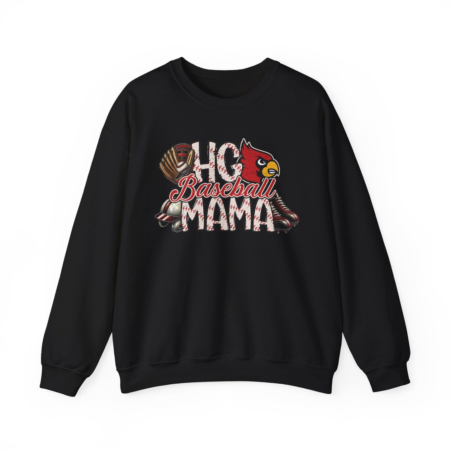 HG Baseball Mama - Unisex Heavy Blend™ Crewneck Sweatshirt