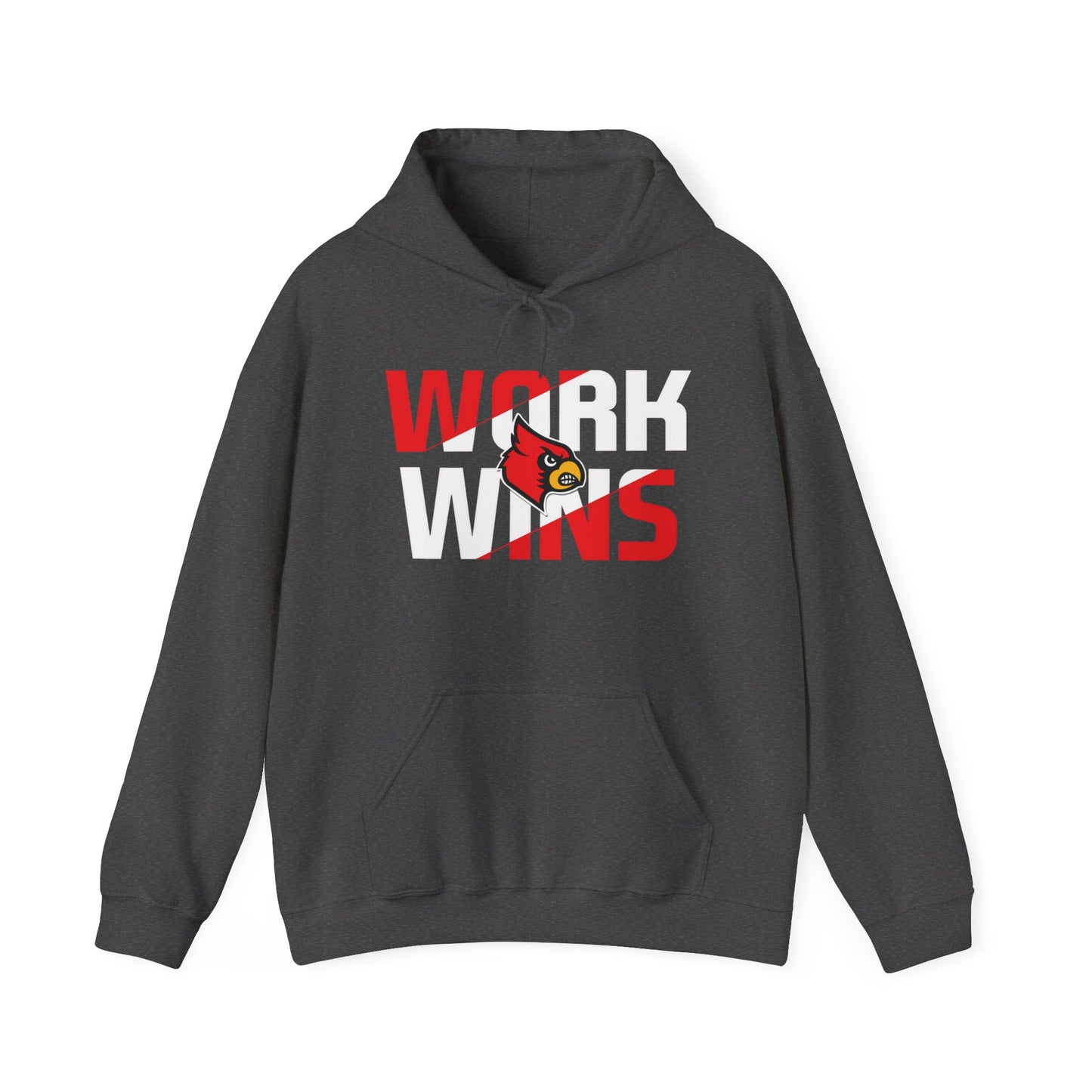 Work Wins - Unisex Heavy Blend™ Hooded Sweatshirt