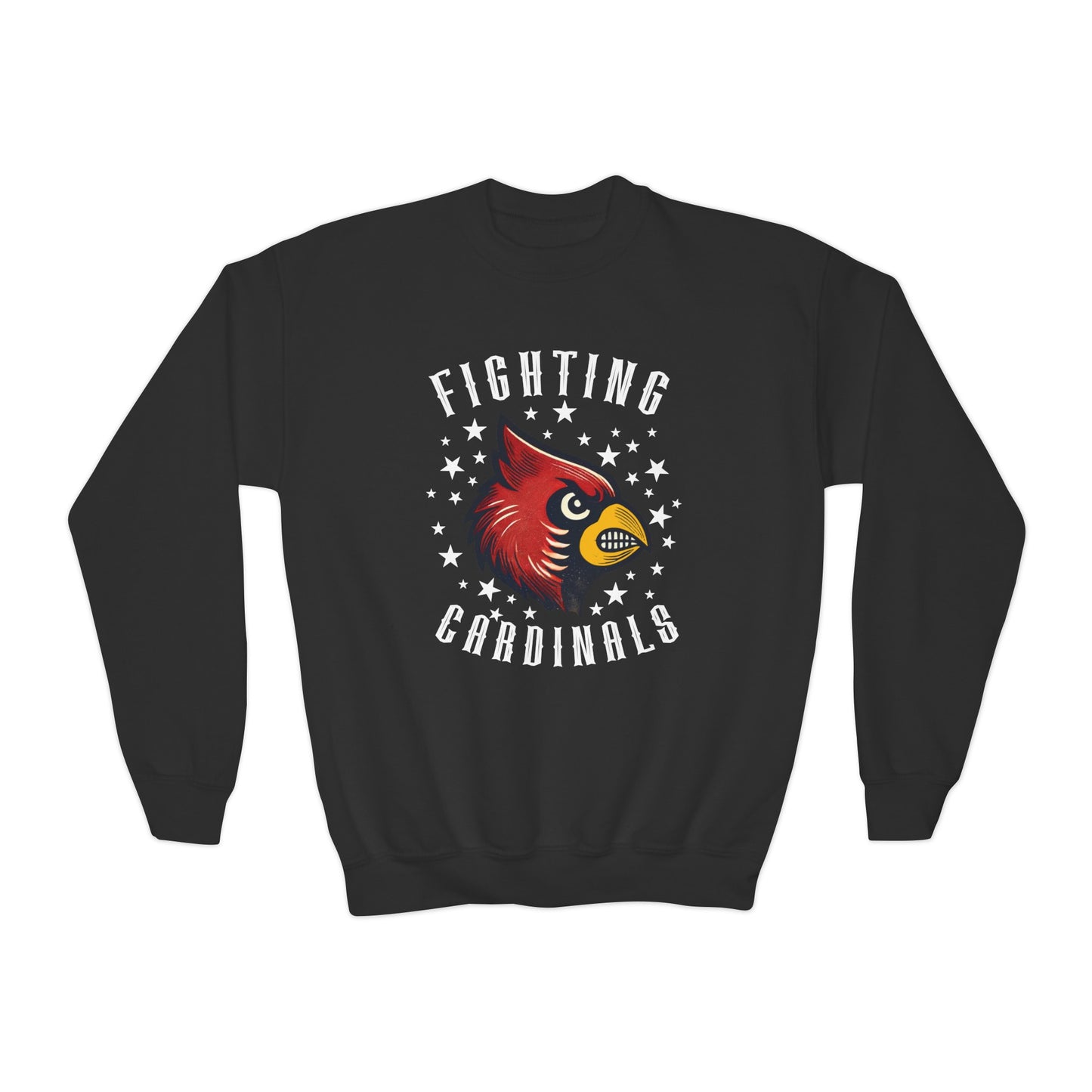 Fighting Cardinals - Youth Crew Sweatshirt