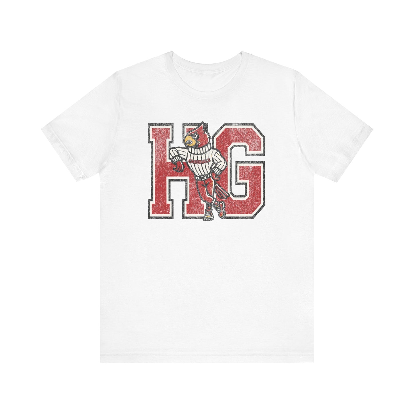 Vintage Cardinal HG - Bella + Canvas Short Sleeve Tee