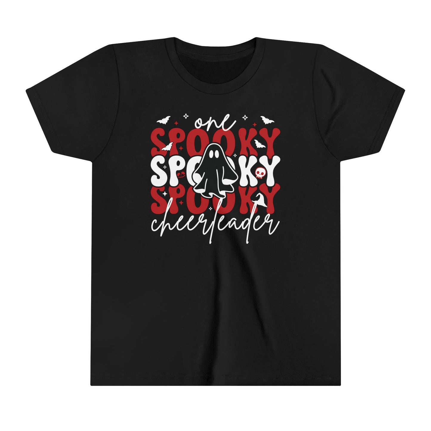 One Spooky Cheerleader - Bella + Canvas Youth Tee