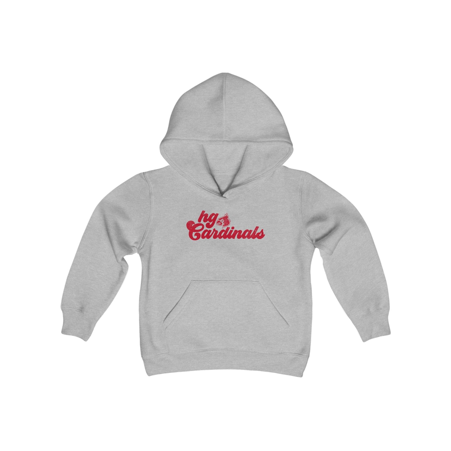 Vintage HG Cardinals - Youth Heavy Blend Hooded Sweatshirt