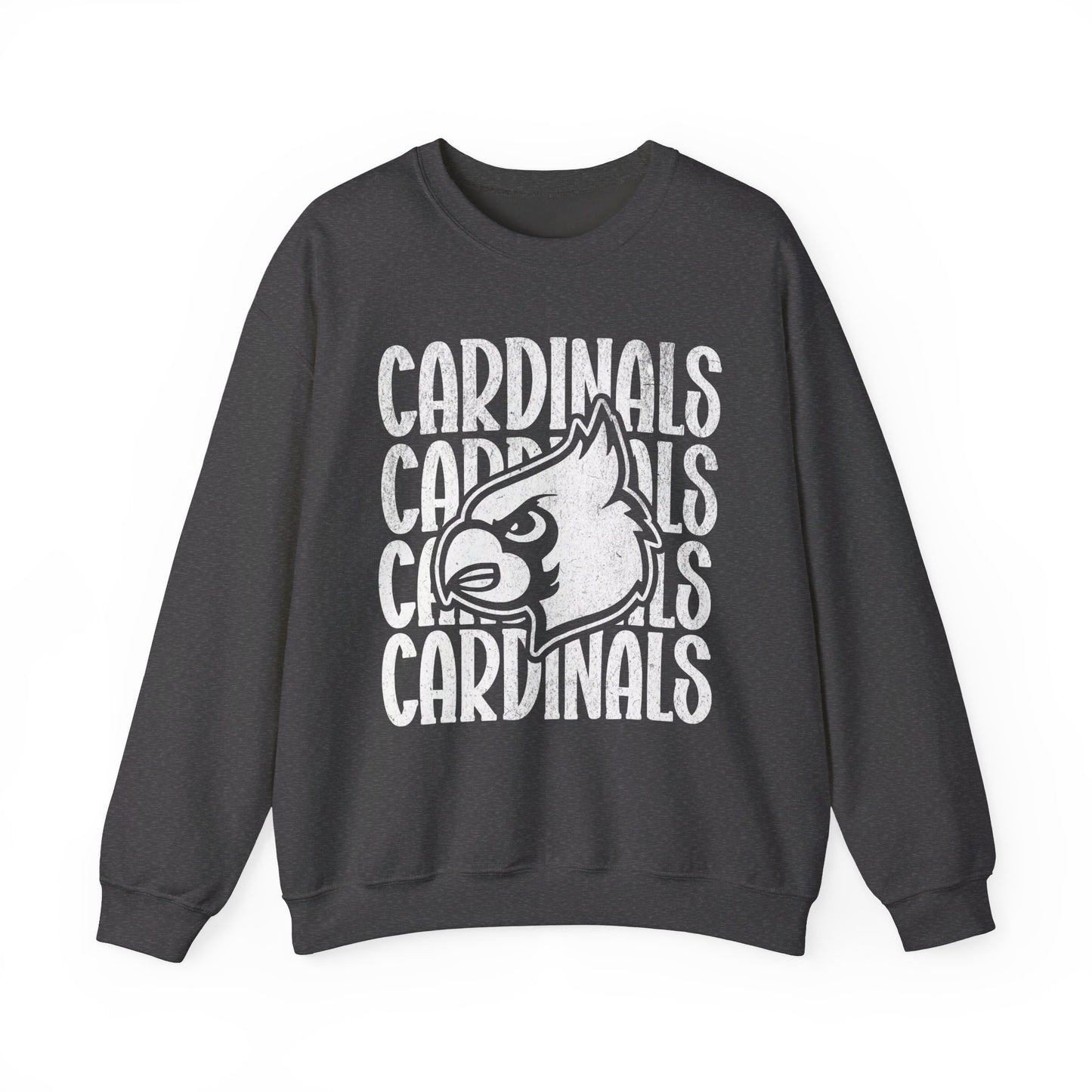 Vintage Cardinals 4 - Unisex Heavy Blend™ Crewneck Sweatshirt