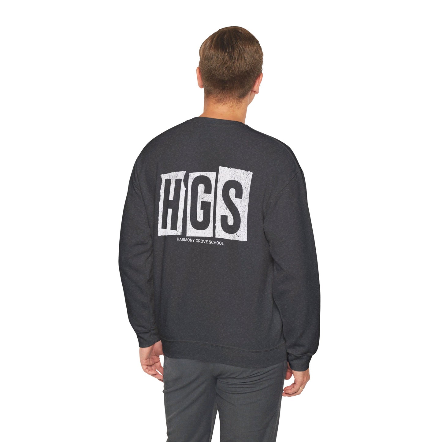 Vintage Cardinals + HGS - Unisex Heavy Blend™ Crewneck Sweatshirt