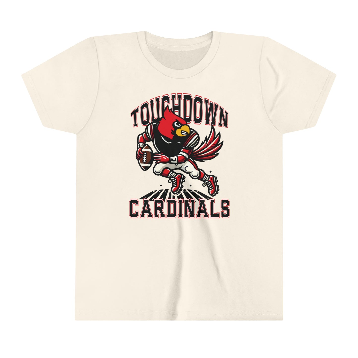 Touchdown Cardinals - Bella + Canvas Youth Tee