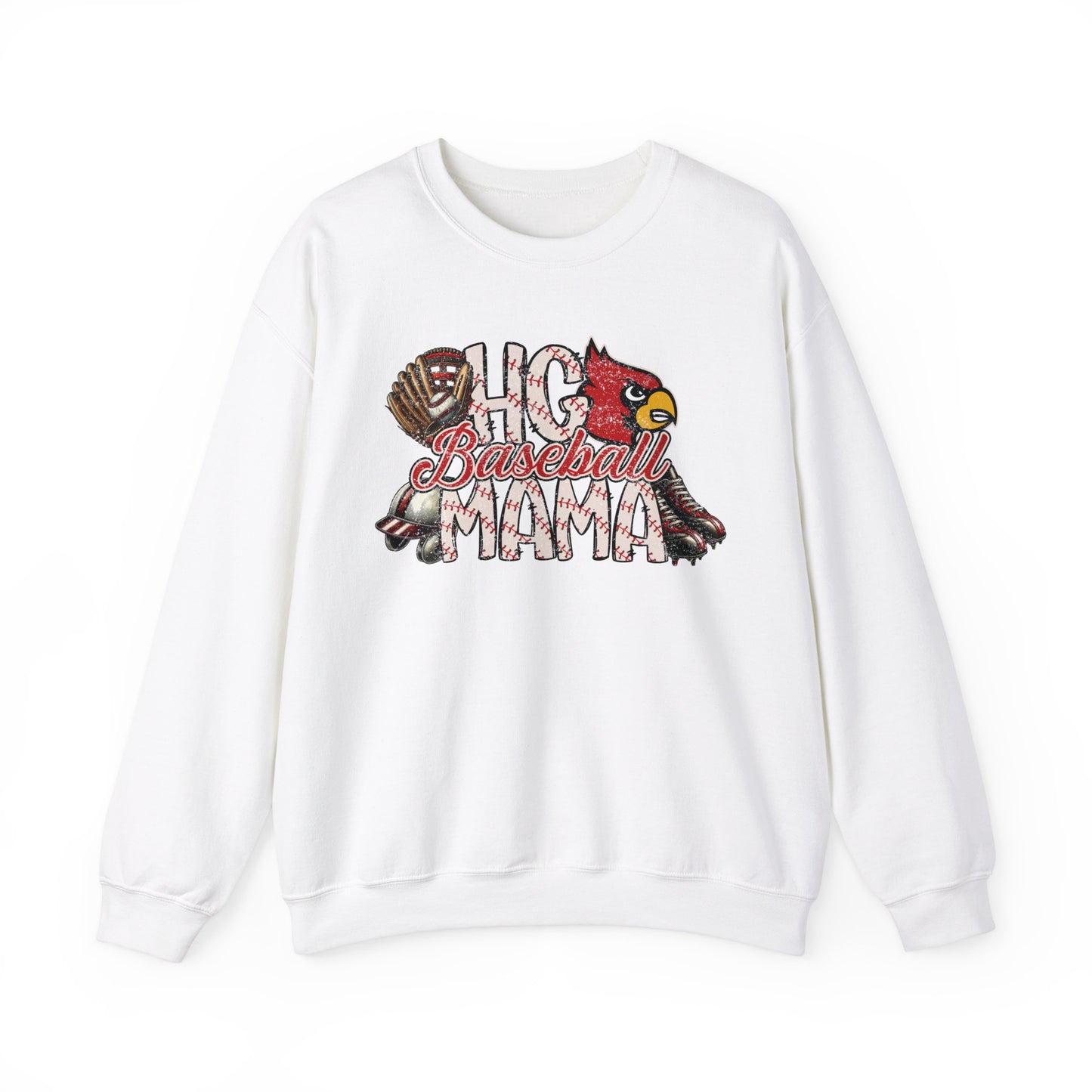 HG Baseball Mama - Unisex Heavy Blend™ Crewneck Sweatshirt