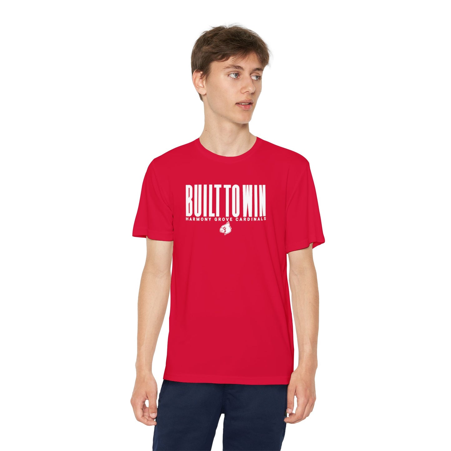 Vintage Built to Win - Youth Sport-Tek® Competitor™ Tee