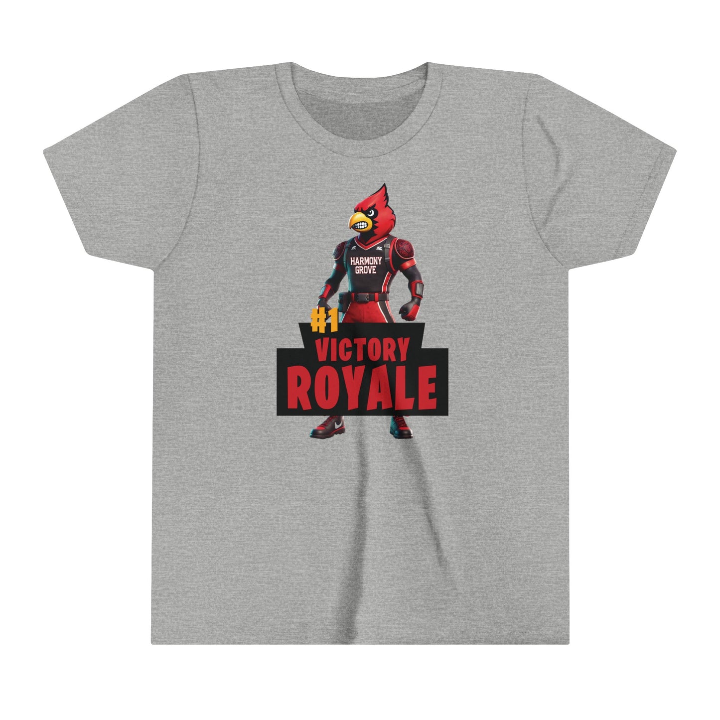 Harmony Grove Cardinals Victory Royale - Bella + Canvas Youth Tee
