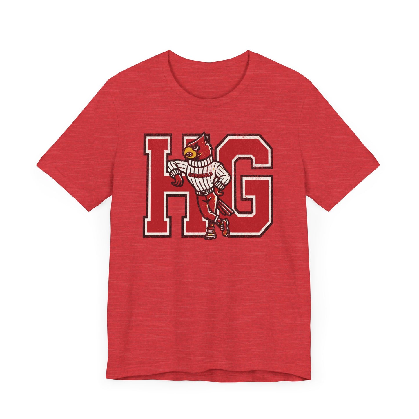 Vintage Cardinal HG - Bella + Canvas Short Sleeve Tee