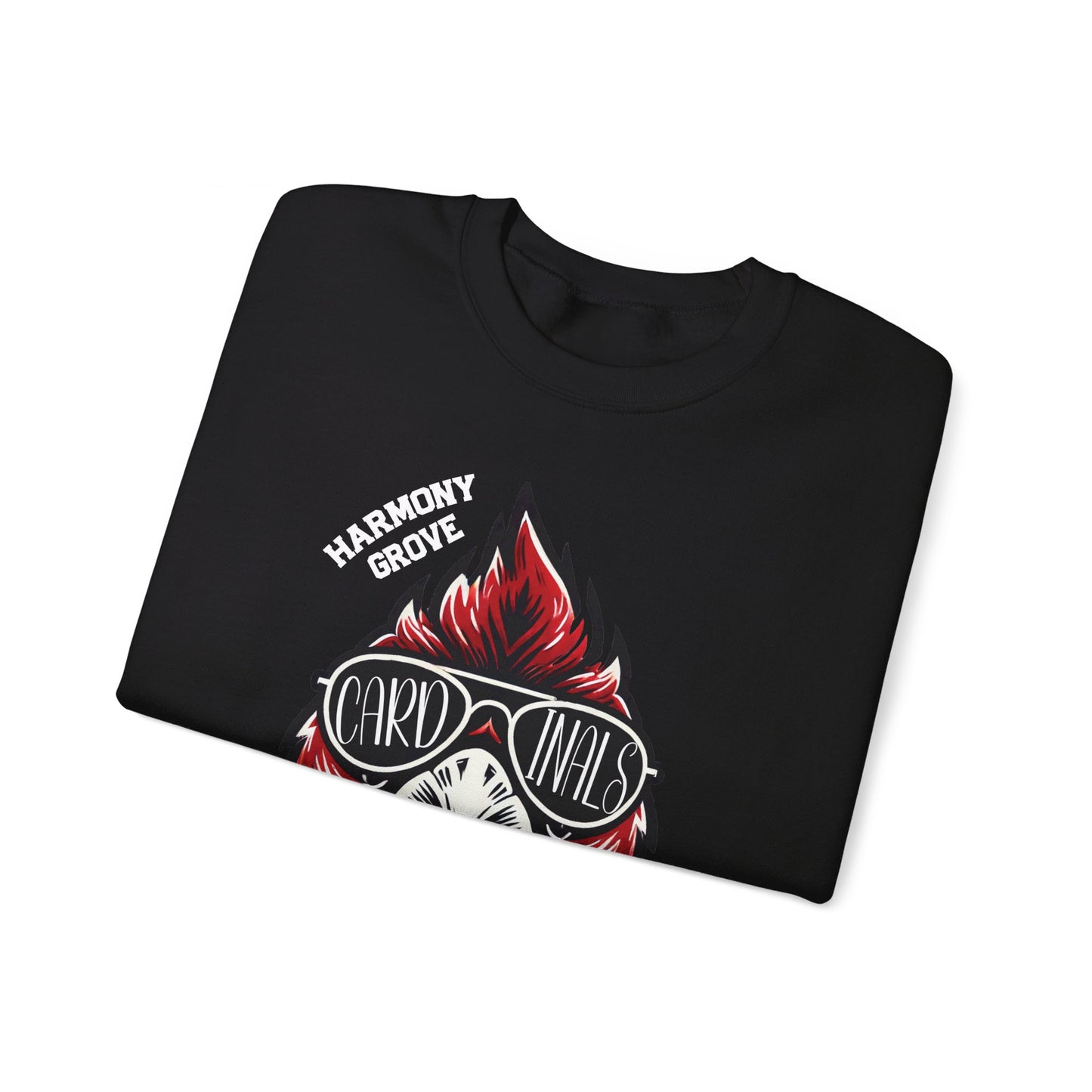 HG Cardinal with Sunglasses - Unisex Heavy Blend™ Crewneck Sweatshirt