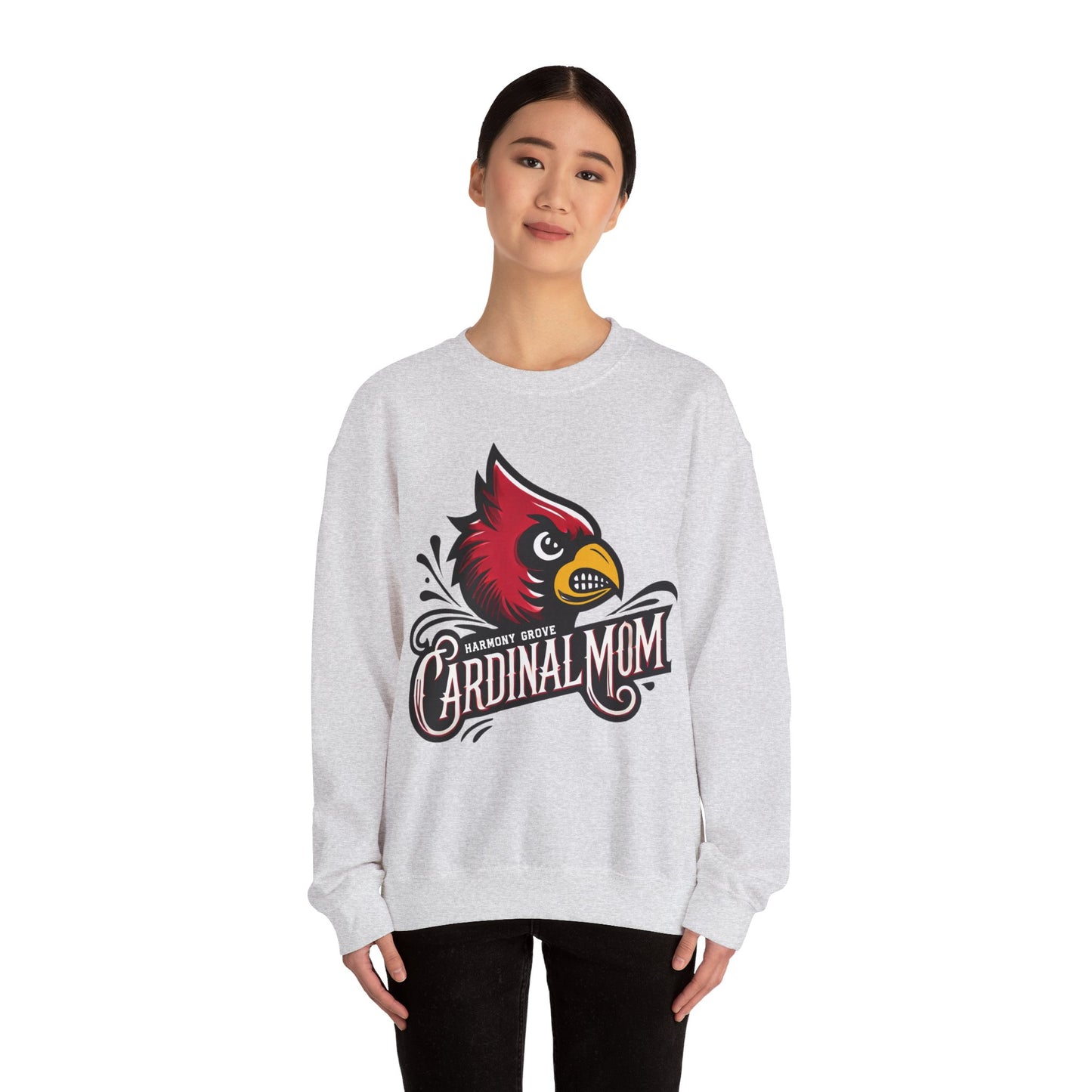 Cardinal Mom - Unisex Heavy Blend™ Crewneck Sweatshirt
