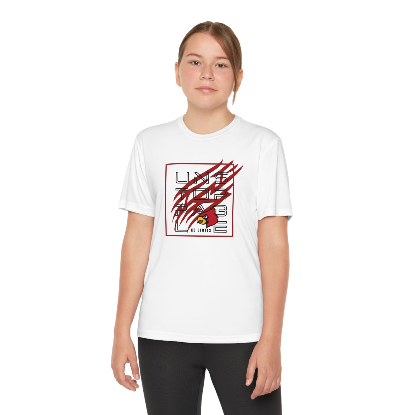 Unstoppable Cardinal - Youth Sport-Tek® Competitor™ Tee