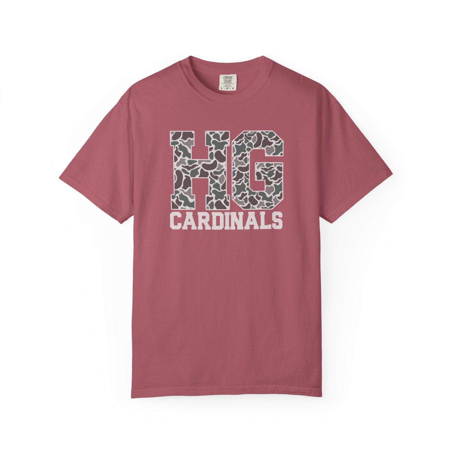 Old School Camo HG Cardinals - Comfort Colors T Shirt