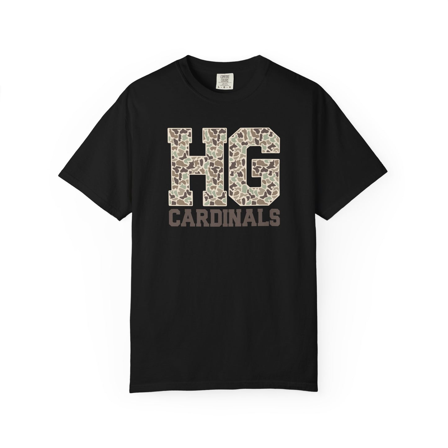 Old School Camo HG Cardinals - Comfort Colors T Shirt