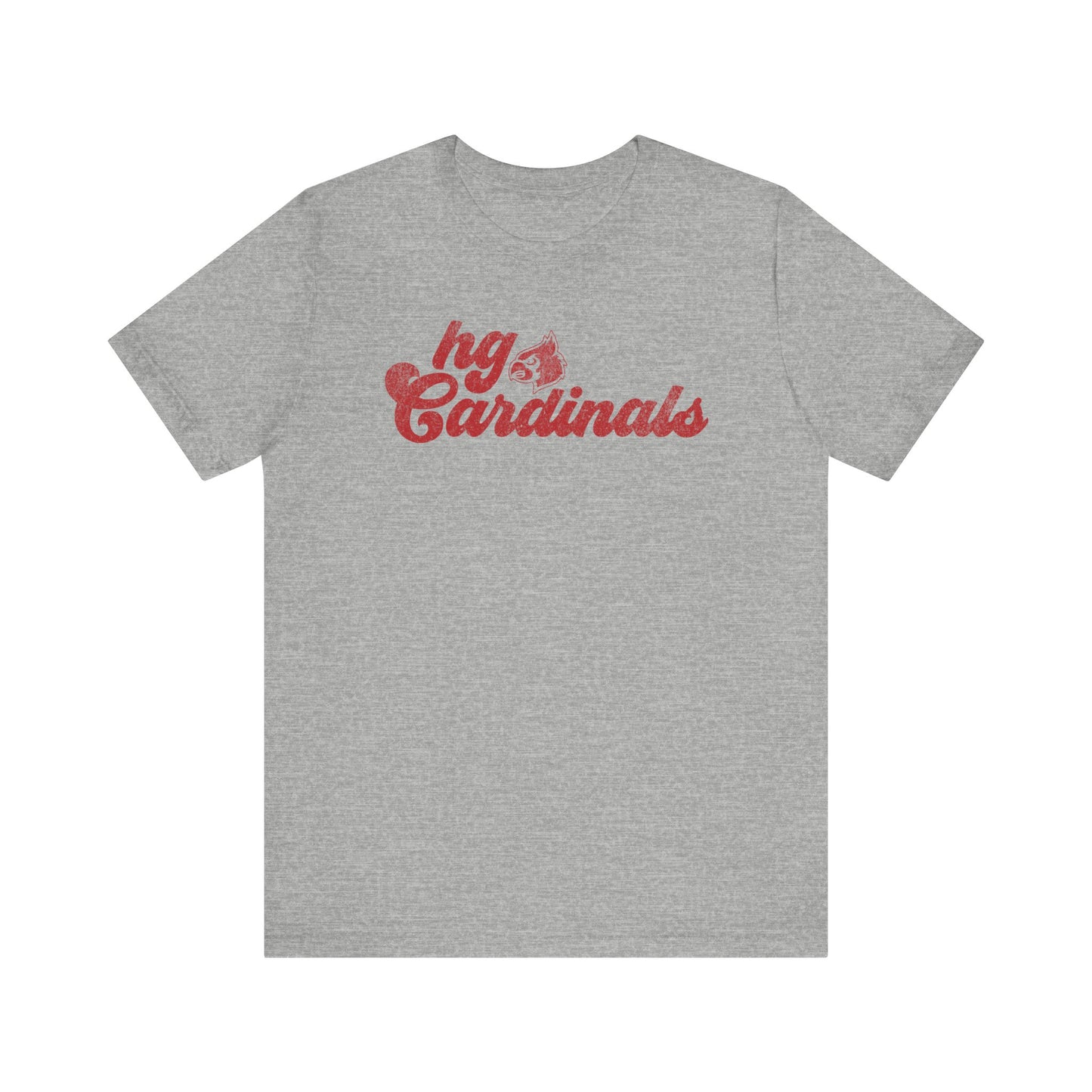 Vintage HG Cardinals - Bella + Canvas Short Sleeve Tee