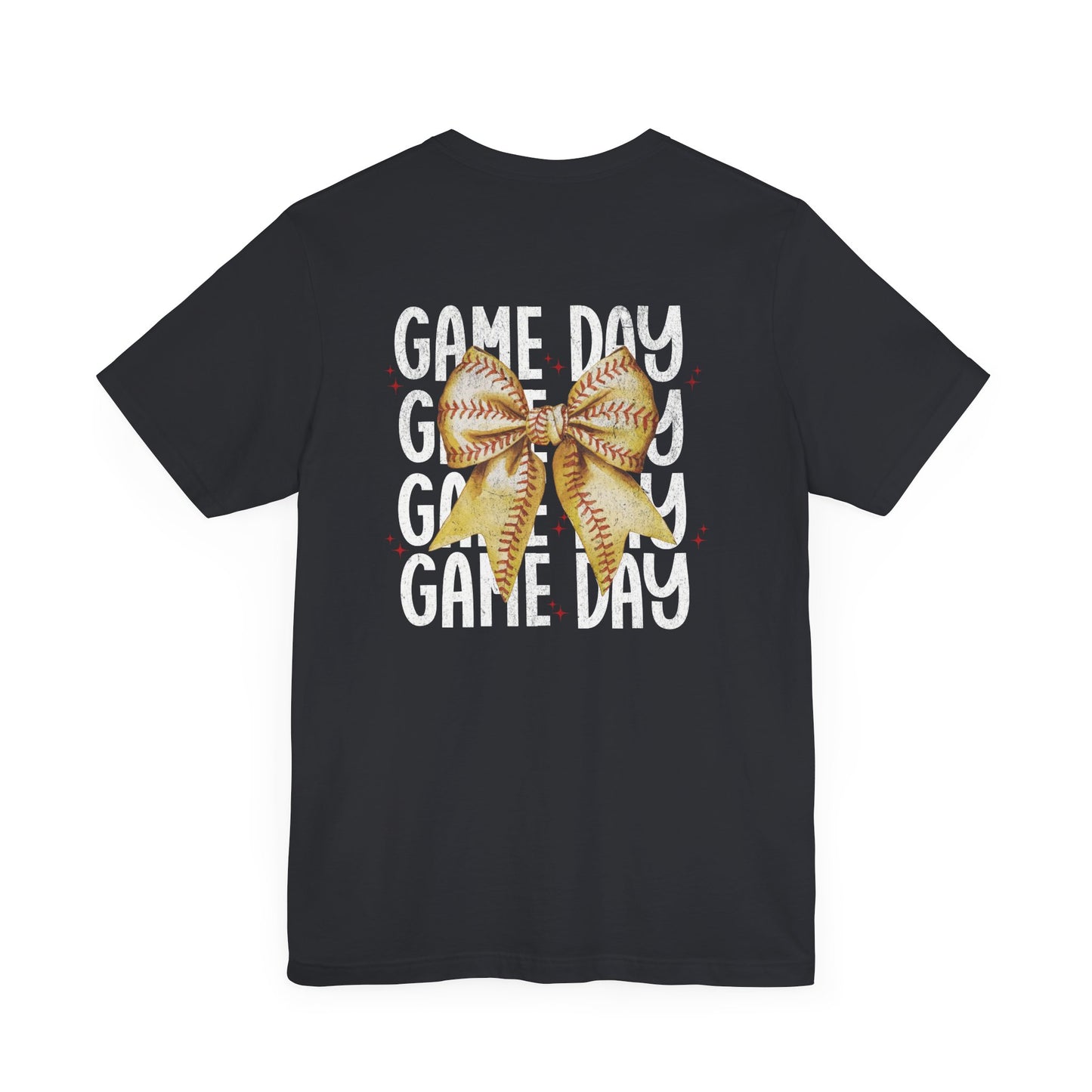 Game Day Softball Coquette - Bella + Canvas Short Sleeve Tee
