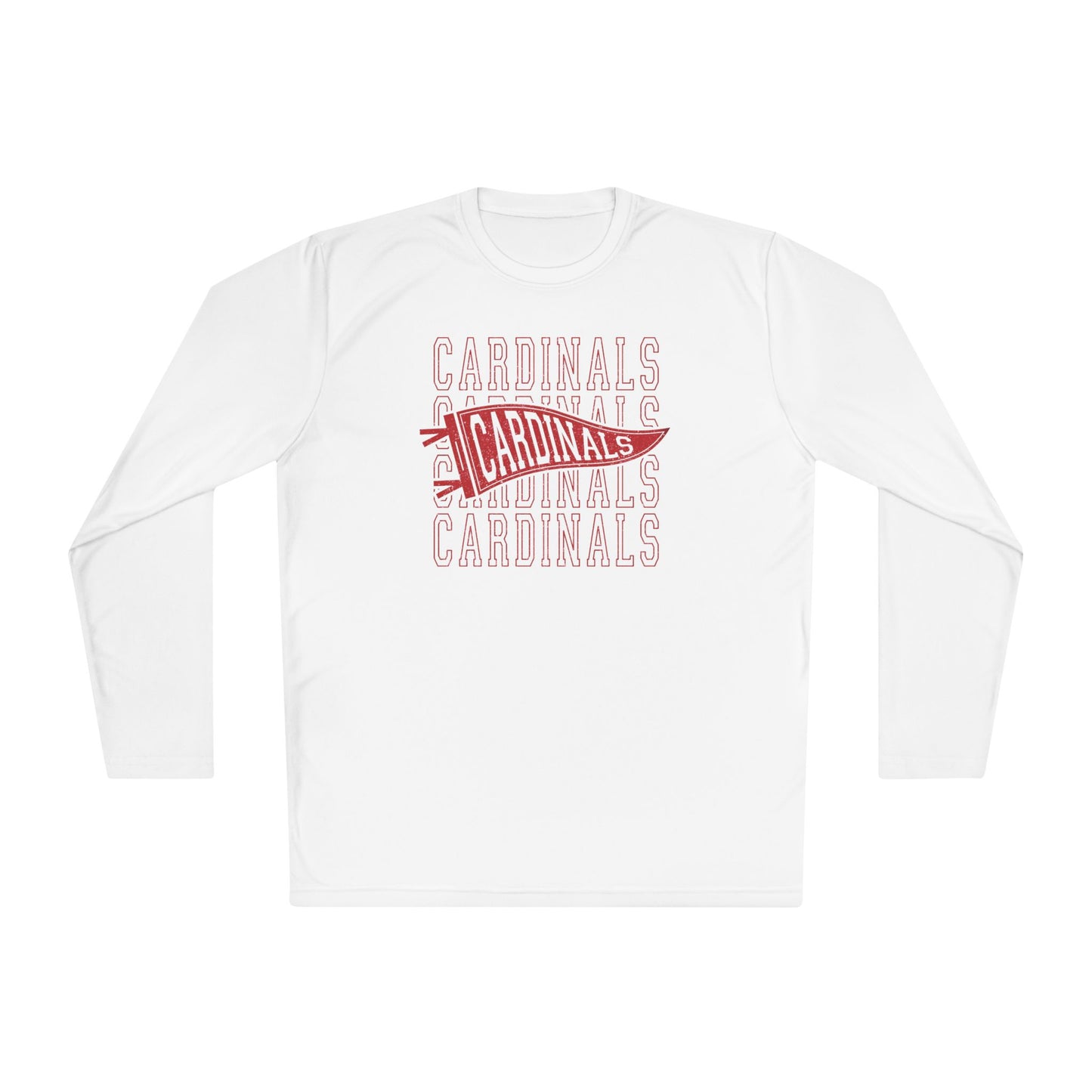 Cardinal Pennant - Dryfit Long Sleeve Tee