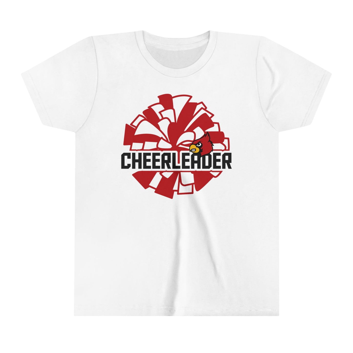 HG Cheer Leader Pom Pom - Bella + Canvas Youth Tee