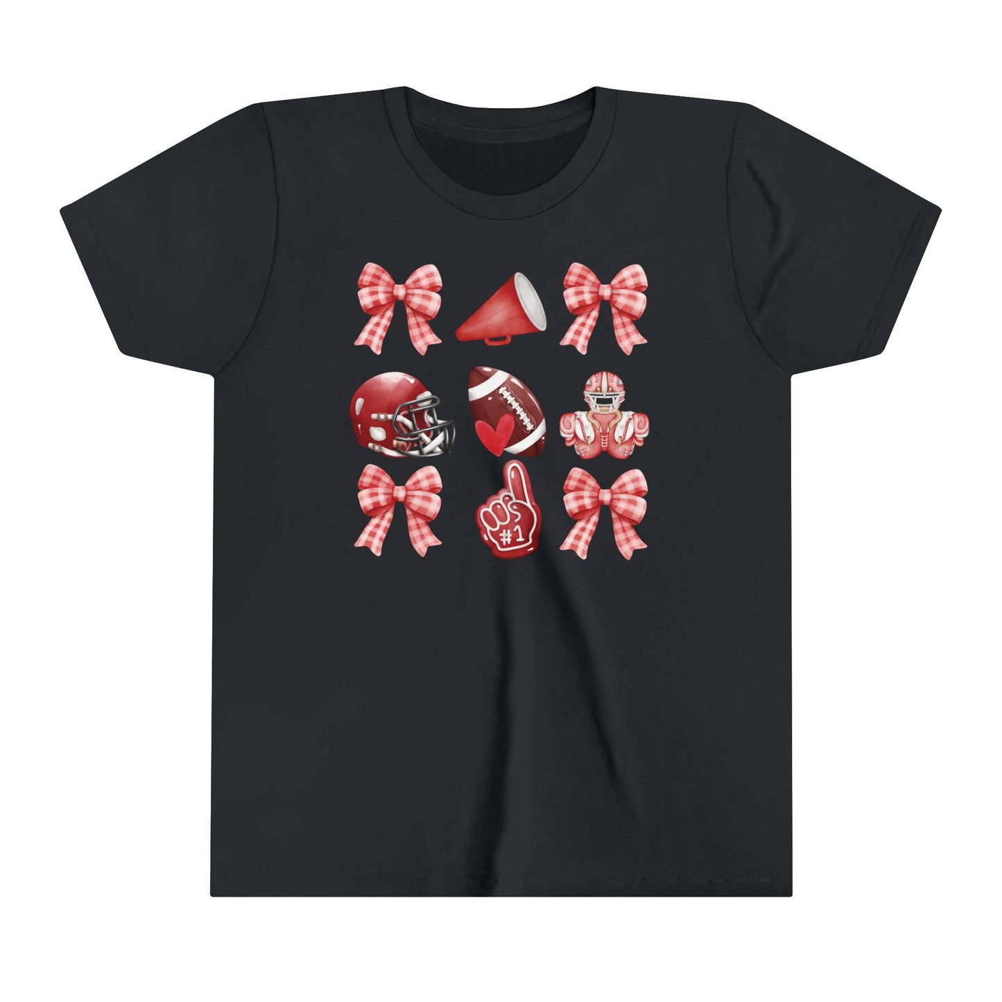 Football Coquette - Bella + Canvas Youth Tee
