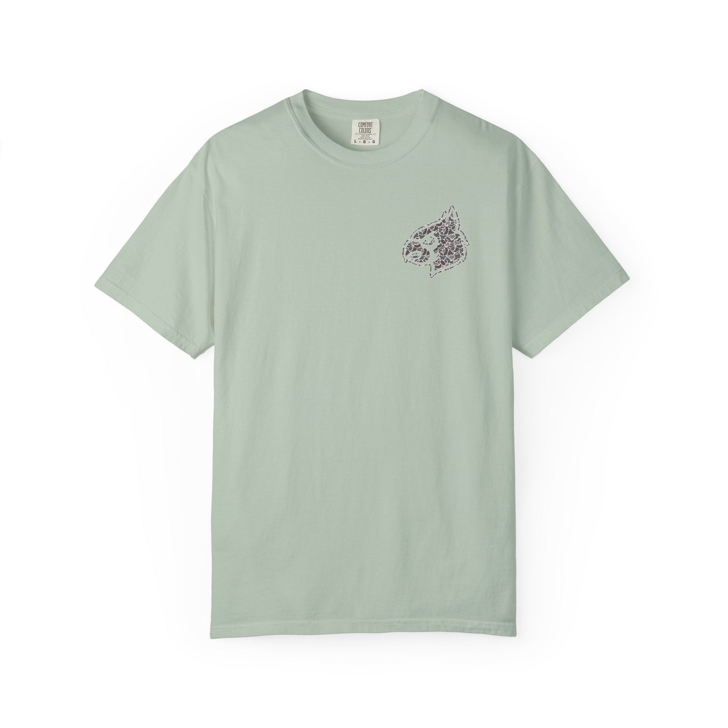 Old School Camo Cardinal Pocket + HG Cardinals - Comfort Colors T Shirt