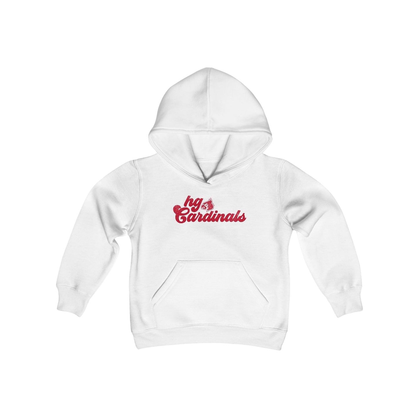 Vintage HG Cardinals - Youth Heavy Blend Hooded Sweatshirt