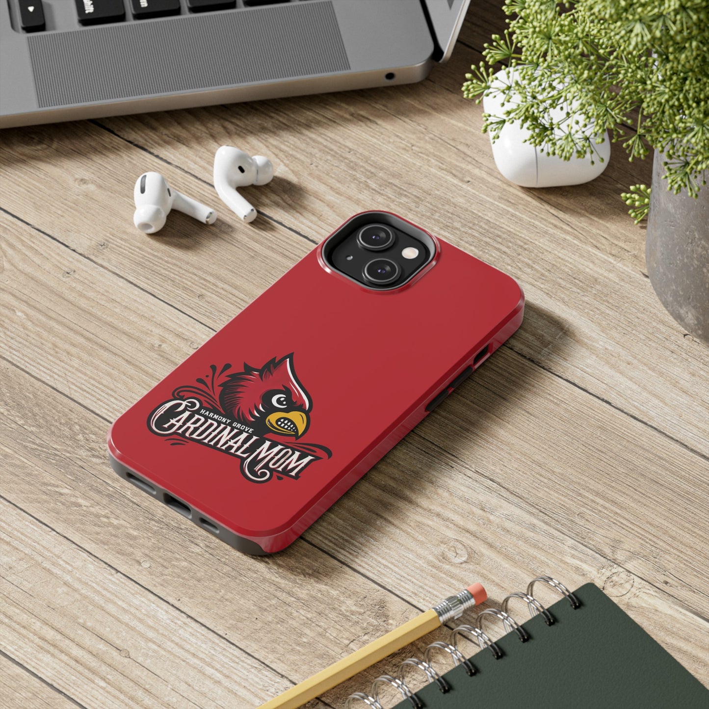Harmony Grove Cardinal Mom - Phone Case
