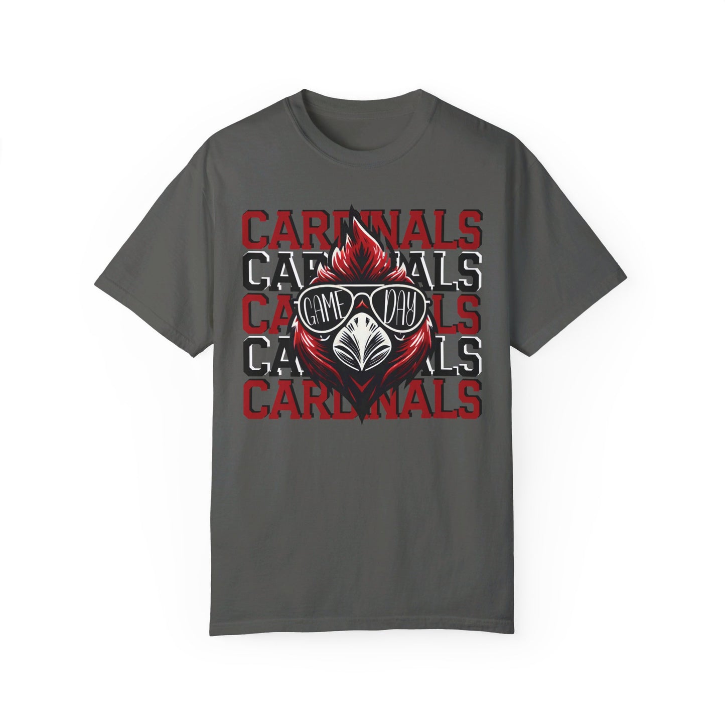 Cardinals Game Day Sunglasses - Comfort Colors T-shirt