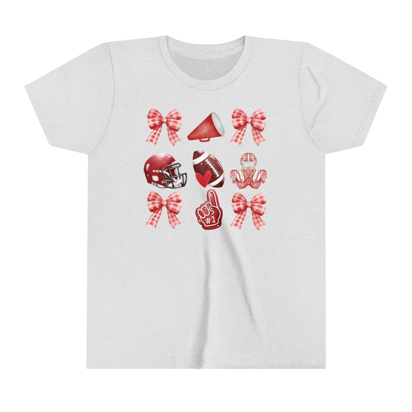 Football Coquette - Bella + Canvas Youth Tee