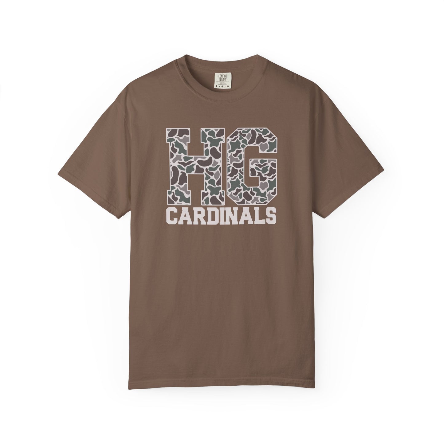Old School Camo HG Cardinals - Comfort Colors T Shirt