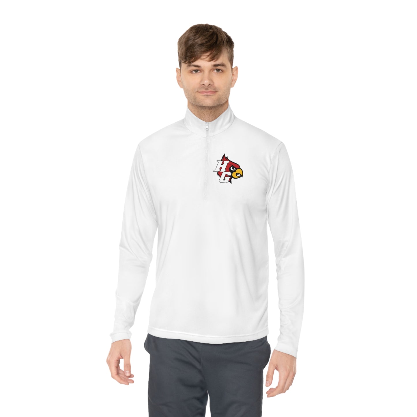HG Cardinal Logo - Unisex Quarter-Zip Pullover
