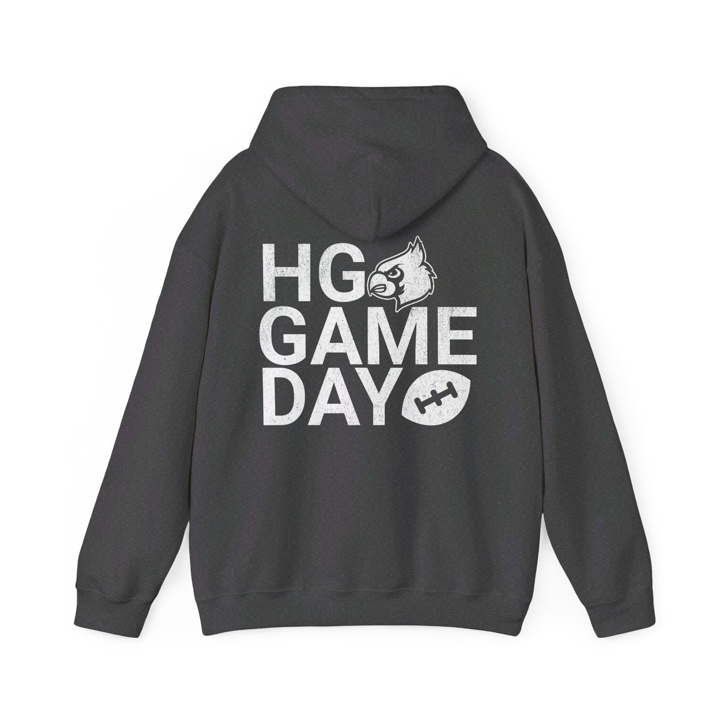 Vintage HG Game Day Football - Unisex Heavy Blend™ Hooded Sweatshirt