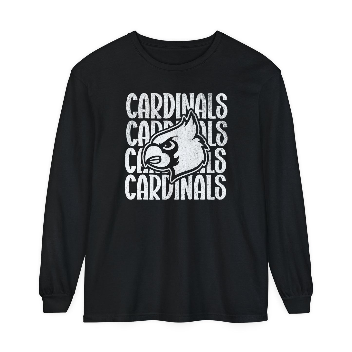 Cardinal 4 - Comfort Colors Long Sleeve T-Shirt