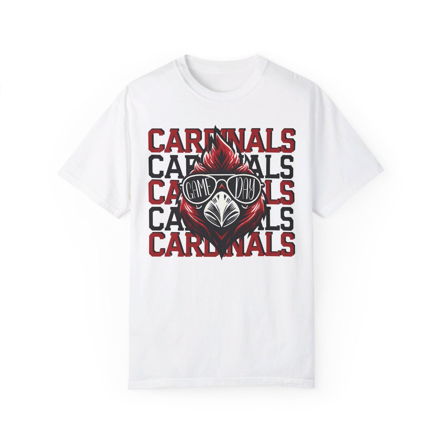 Cardinals Game Day Sunglasses - Comfort Colors T-shirt