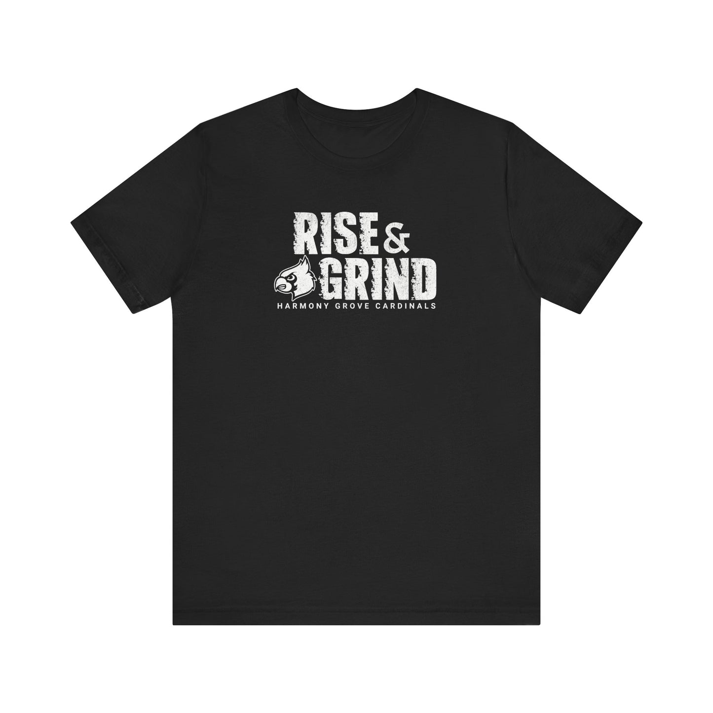 Vintage Rise and Grind - Bella + Canvas Short Sleeve Tee