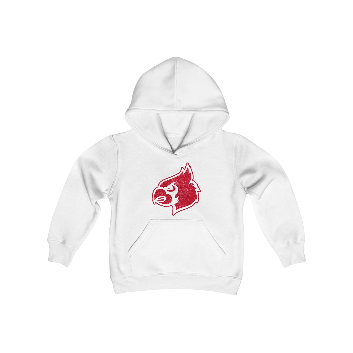 Vintage Cardinal + HGS - Youth Heavy Blend Hooded Sweatshirt